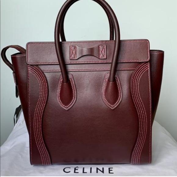 Celine Calfskin Micro luggage tote 🎈NIB - Picture 2 of 11